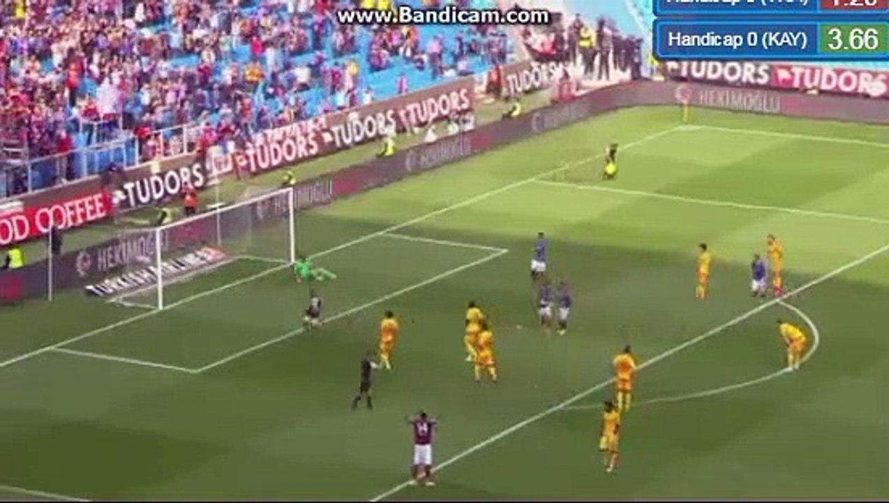 Ugur Demirok Penalty Goal HD - Trabzonspor 2-2 Kayserispor 06-05-2017