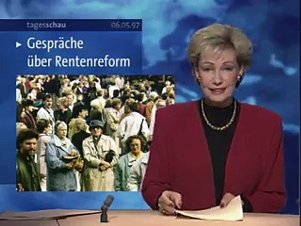 Tagesschau | 06. Mai 1997 20:00 Uhr (mit Dagmar Berghoff) | Das Erste