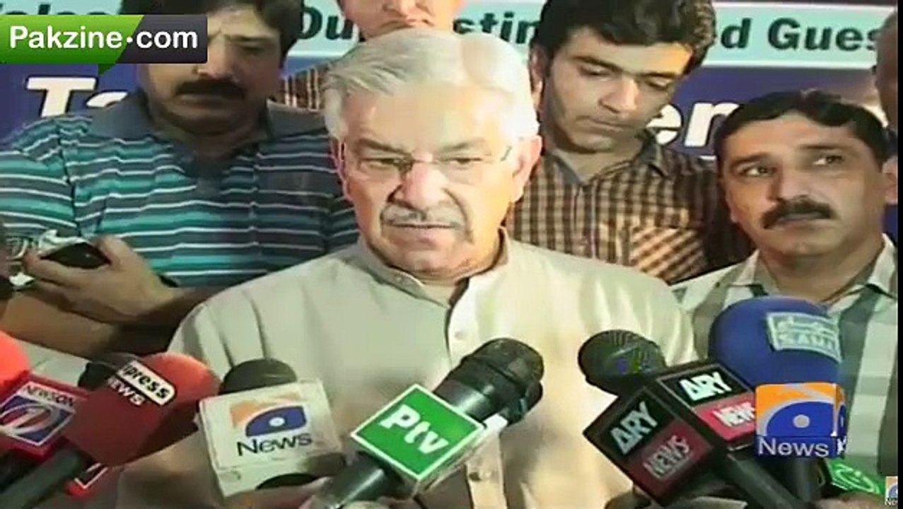 Defence Minister Khawaja Asif Warn Afghan Govt