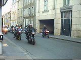 Le Centre ville coté motard ...