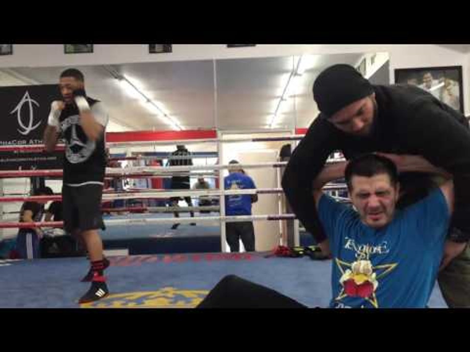 Boxing Star Brandon Rios can sing like Adele
