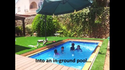 Como fazer uma piscina subterrânea