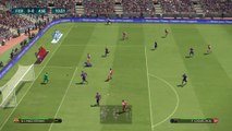PES 2017 Barcelona vs Arsenal Primeiro Jogo