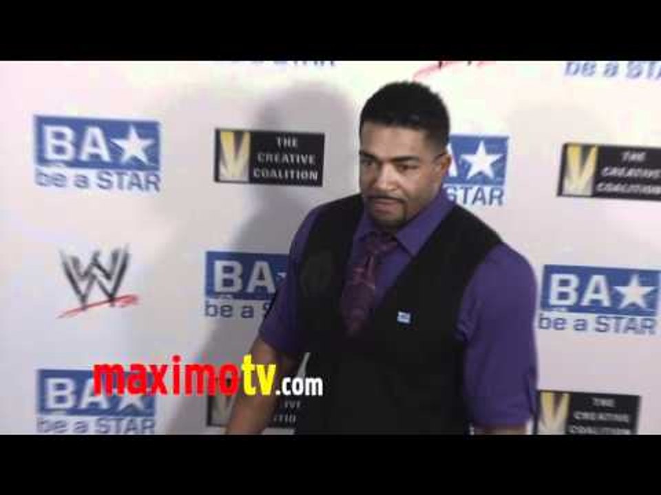 WWE Superstars: David Otunga at WWE SummerSlam 2011 LA Event