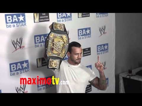 WWE Superstars: CM Punk at WWE SummerSlam 2011 LA Event