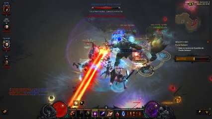 Diablo 3 ROS 2.5.0 - Temporada 10 - Up Level  0 a 70 deboas com amigos  #5 (Nível 37 a 44)