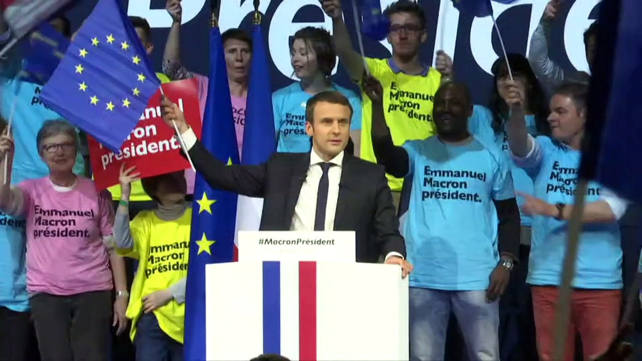Hacker-Attacke auf Macron kurz vor Präsidenten-Stichwahl
