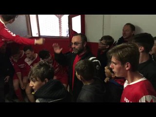 Le Clapping des U18 Victoire contre Villerupt 3-2