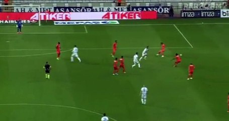 Riad Bajic Goal HD - Konyaspor	1-0	Alanyaspor 06.05.2017