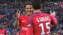 Edinson Cavani Goal HD - Paris SG 3 - 0 Bastia - 06.05.2017
