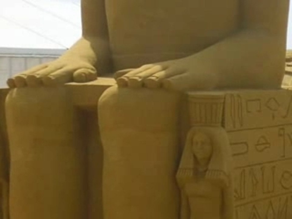 Le Touquet sculture de sable