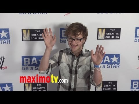Angus T. Jones Two and a Half Men at WWE SummerSlam 2011 LA Event