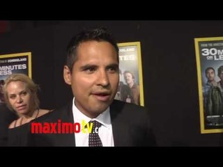 Michael Peña Interview at "30 Minutes or Less" World Premiere
