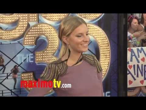 Heather Morris Attends GLEE THE 3D CONCERT MOVIE Premiere