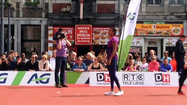 Nafi Thiam 2e du saut en hauteur à Liège