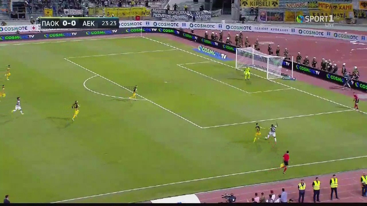 ΠΑΟΚ - ΑΕΚ  1-0