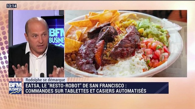 Rodolphe se démarque: Eatsa, le resto-robot où on passe les commandes sur tablettes avant de les récupérer dans des casiers automatisés - 06/05
