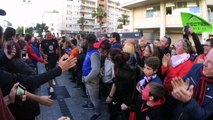 RCT-Pau: l'arrivée des Toulonnais à Mayol