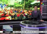 Venezolanas marchan por la paz y la soberanía nacional