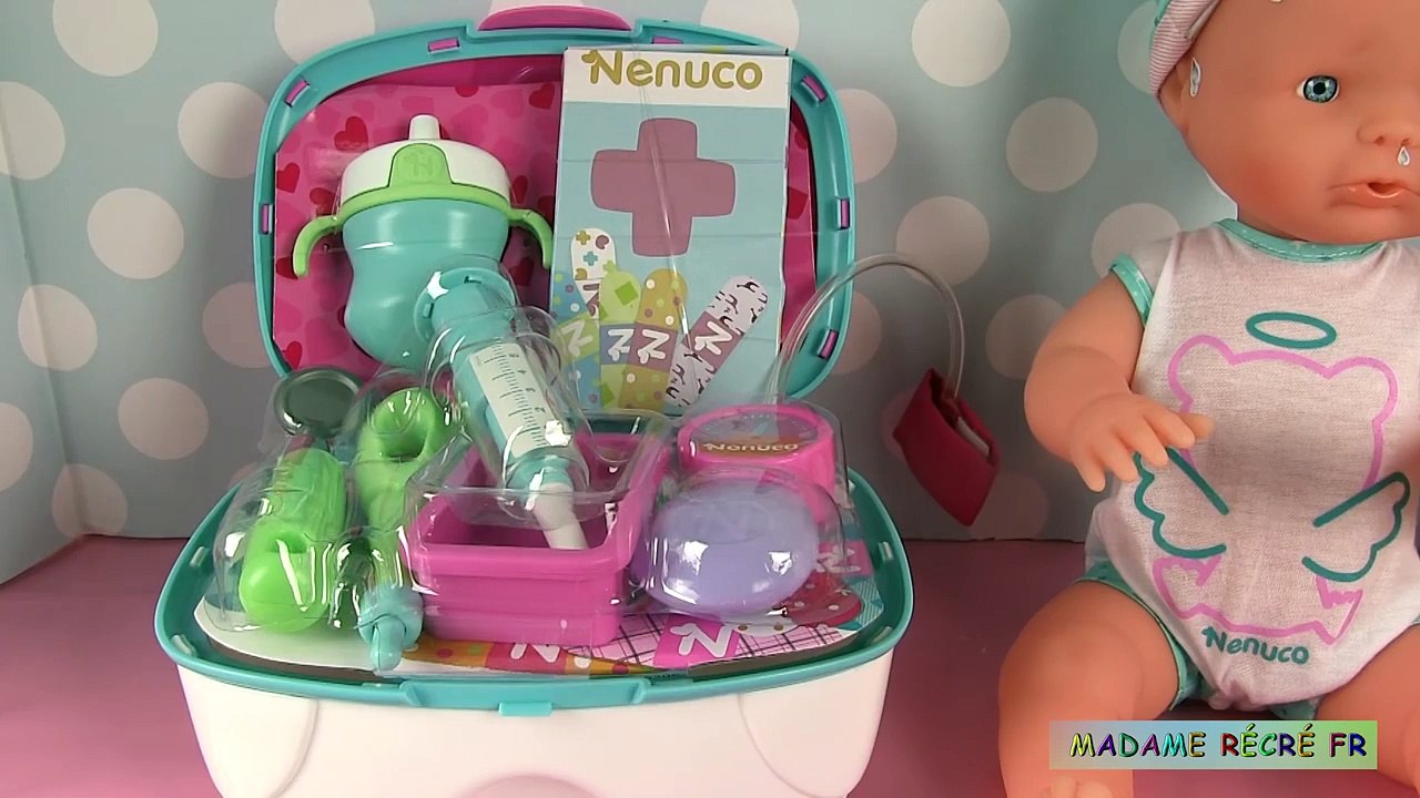Poupee Nenuco Mon Premier Rhume Malette Medicale Bebe A Le Nez Qui Coule Video Dailymotion
