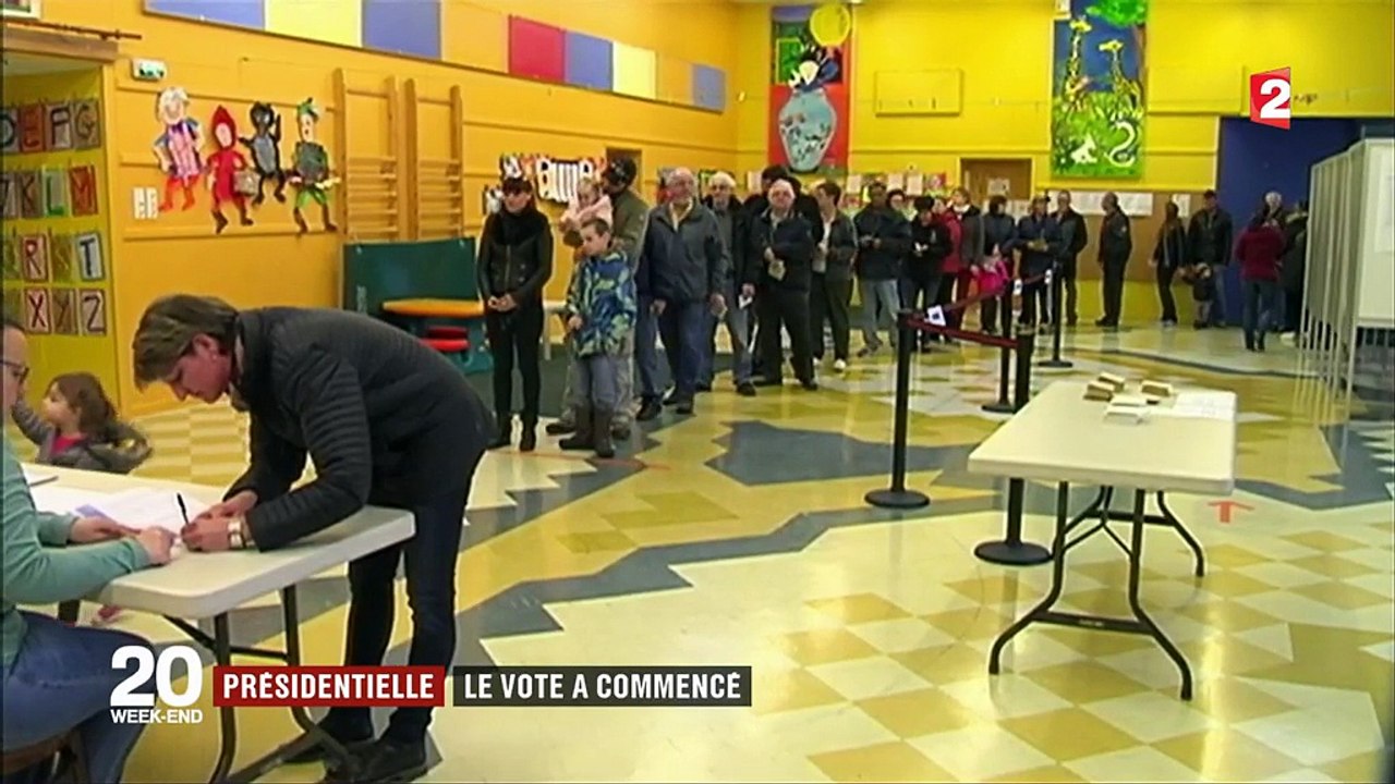 Présidentielle : les premiers électeurs d'outre-mer et de l'étranger se rendent aux urnes