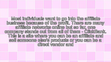 ClickBank: How Do You Govern The Site?