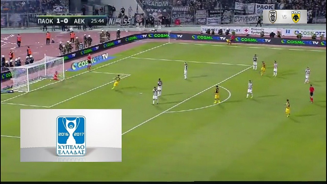 ΠΑΟΚ - ΑΕΚ  1-1