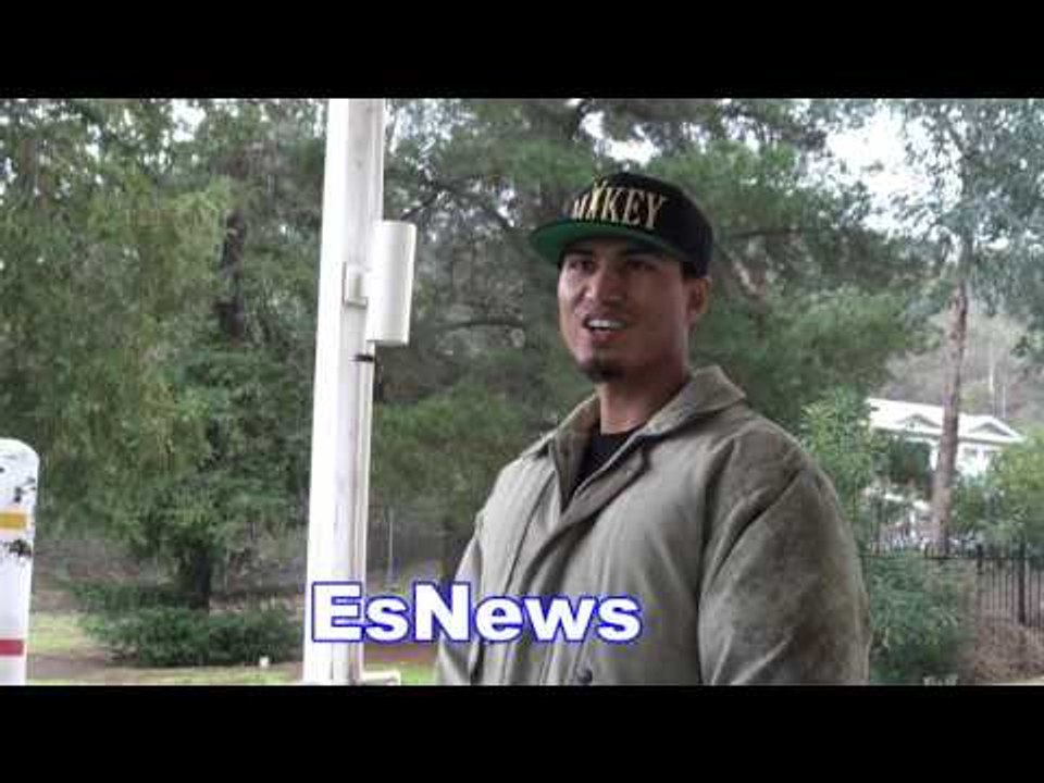 mikey garcia chillin after workout EsNews Boxing