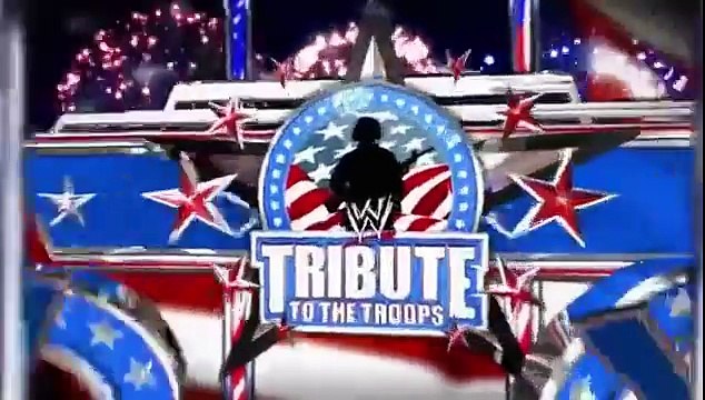 Mark Henry & Alberto Del Rio & The Miz vs Big Show & Cm Punk & John Cena WWE Tribute To The Troops 2011