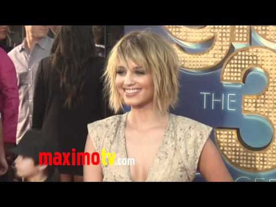 Dianna Agron "Glee 3D Concert Movie" Premiere