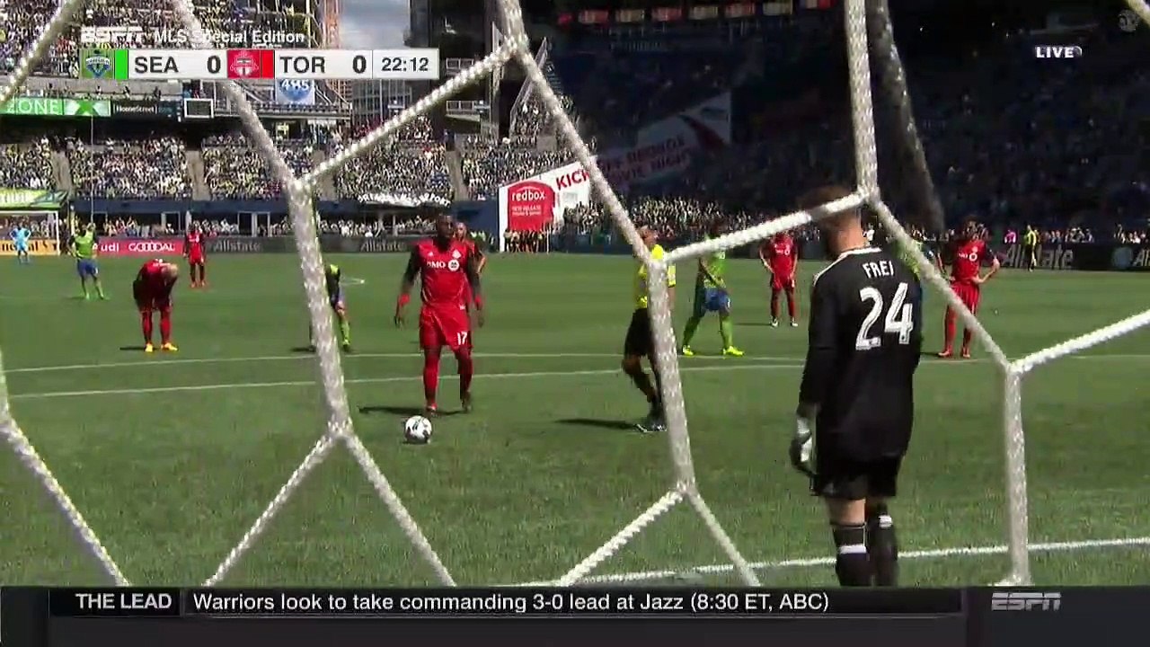 0-1 Jozy Altidore Penalty Goal United States  MLS  Regular Season - 06.05.2017 Seattle Sounders 0-1 Toronto FC