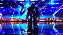 Jay Wynn puts his own stamp on the robot | Auditions Week 4 | Britain’s Got Talent 2017