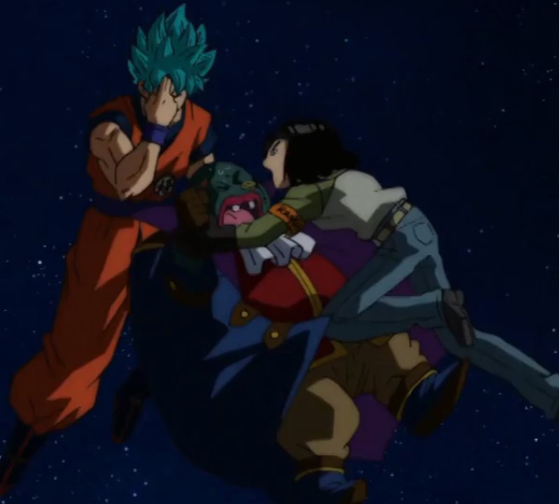 Dragon Ball Super 87 Android №17 and Son Goku Vs alien