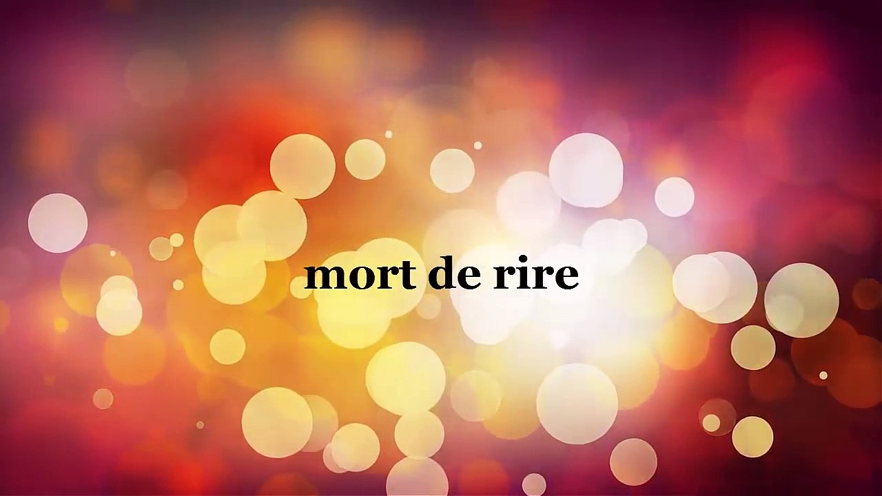 Mort de rire