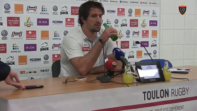 Après-match Toulon/Pau : Julien Pierre