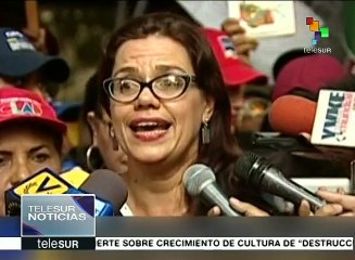 Ministra de la Mujer en Venezuela llama a defender la paz