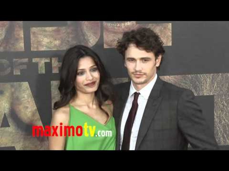 Freida Pinto and James Franco at "Rise of the Planet of the Apes" Premiere