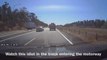 Truck Driver  Almost crashes into me on motorway BAD SYDNEY DRIVERS
