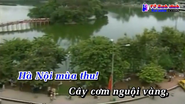 Nhớ Mùa Thu Hà Nội - Tone Nam | KARAOKE BEAT CHUẨN✔