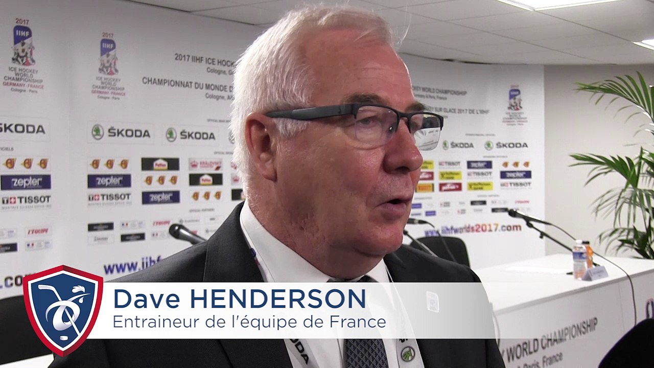 Norvège-France, les réactions de Dave Henderson