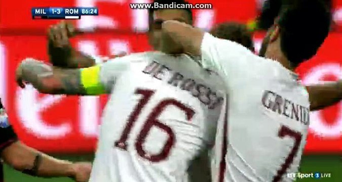 Daniele De Rossi Goal HD - AC Milan 1-4 AS Roma 07.05.2017