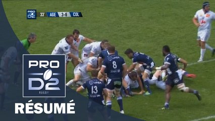 PRO D2 - Résumé Agen-Colomiers: 13-13 - J30 - Saison 2016/2017