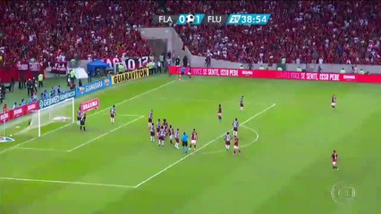 Gol de Guerrero contra o Fluminense - Final do Carioca 2017