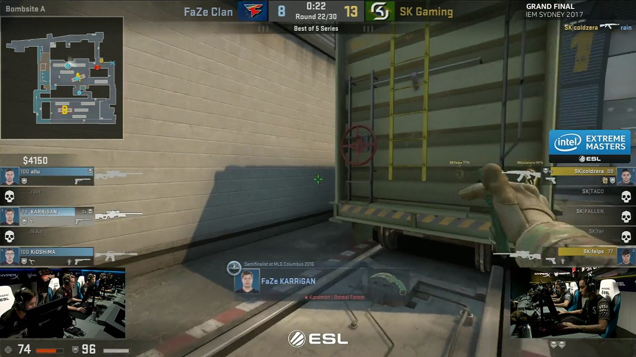 CSGO: kio insane movement 1v2