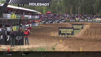 MXGP of Latvia Antonio Cairoli and Evgeny Bobryshev