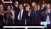 France: President-Elect Emmanuel Macron sings the French anthem La Marseillaise
