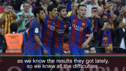 Barca's performance complete against Villarreal - Enrique
