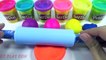 Learn Colors with Play Doh !! Pla eam Popsicle Pe