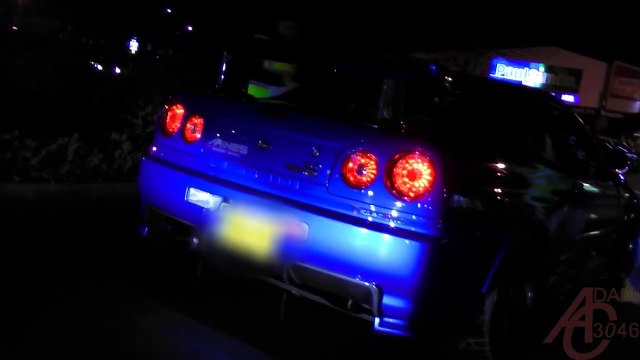 Nissan Skyline GTR R34 - Anti-Lag, LAUNCHES!