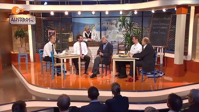 Wie Deutschland die Reparationsforderungen Griechenlands illegal umgeht - Die Anstalt 31.03.2015 cut - HD 720p